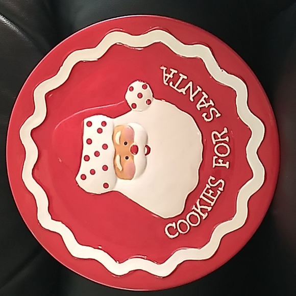 Cookies for Santa plate - Picture 1 of 8